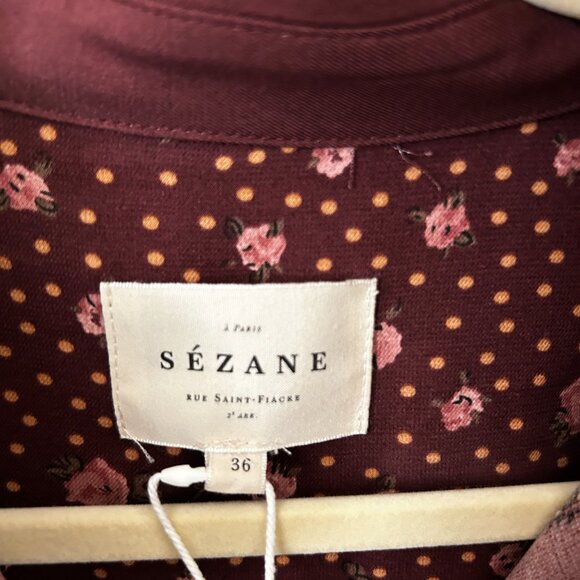 Sezane, Dress, Tilia Imprime Prisca, US 4 - Picture 5 of 6